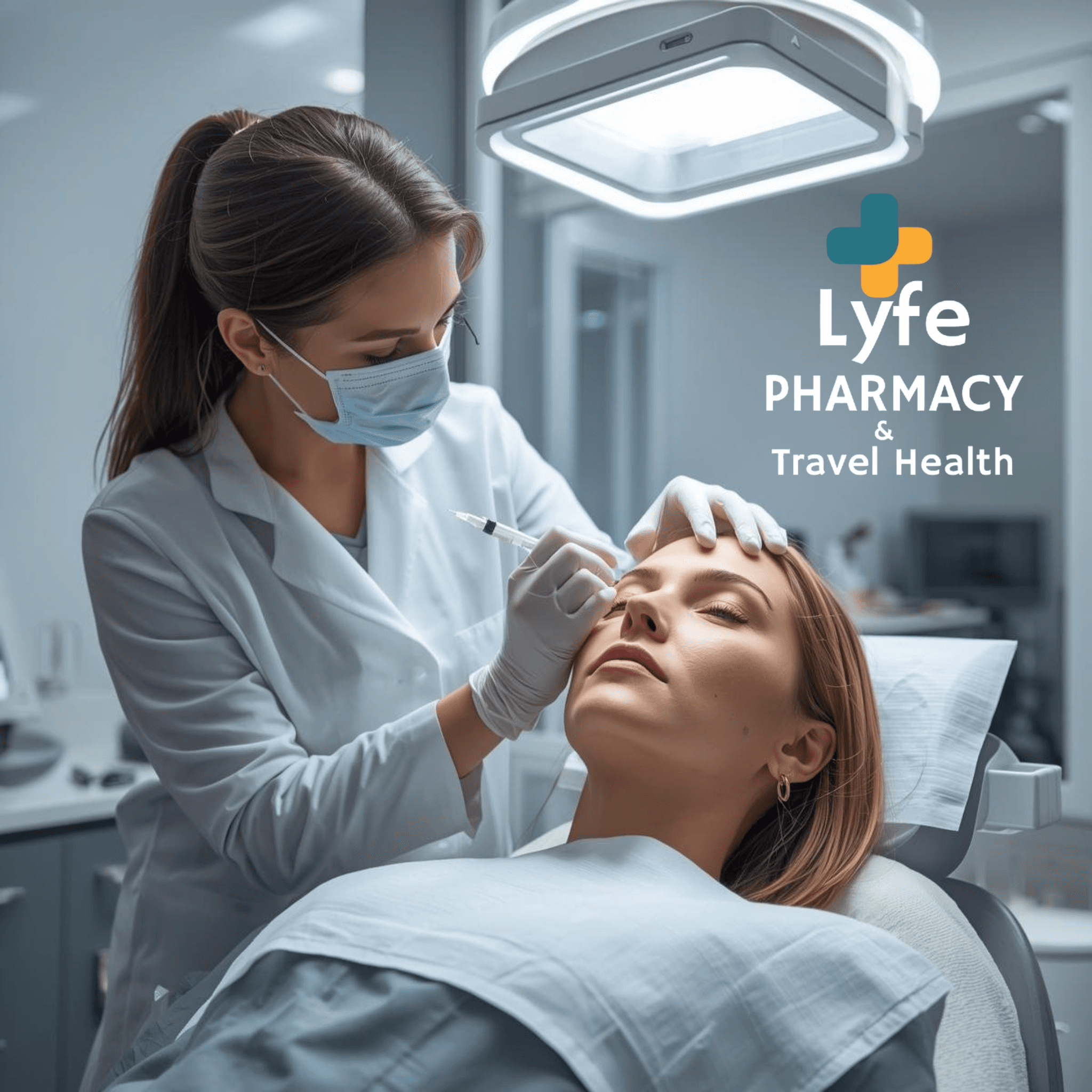 Medical Botox service illustration